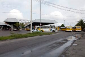 Terminal de ônibus em Manaus