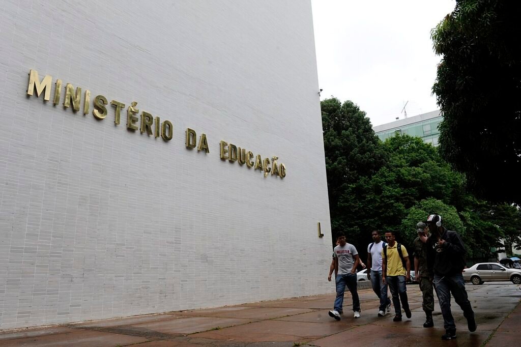 Fachada do Ministério da Educação, em Brasília