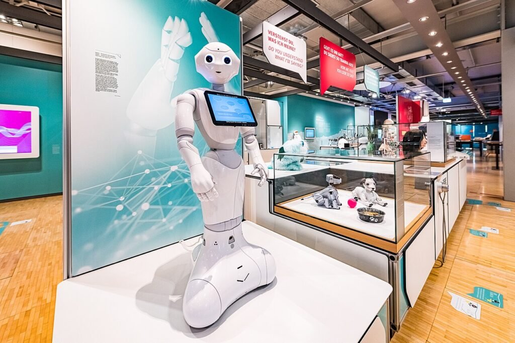 Exposição sobre inteligência artificial e robótica no Heinz Nixdorf MuseumsForum, na Alemanha (imagem ilustrativa)