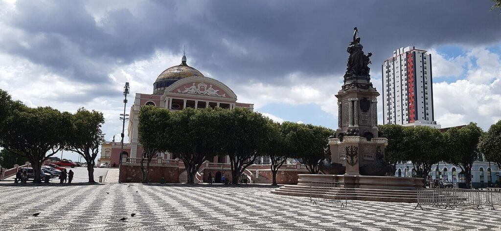 Largo de São Sebastião, no Centro de Manaus