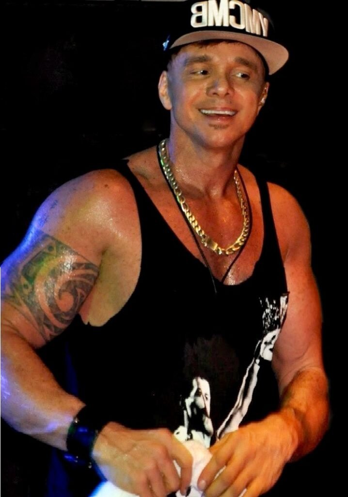 O cantor Netinho, em foto de 2019